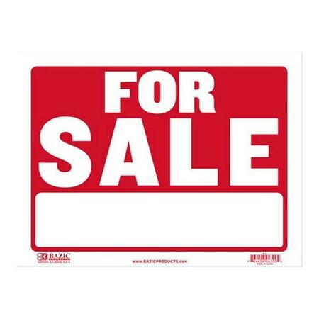 BAZIC PRODUCTS 9 x 12 in. Sale Sign S-1